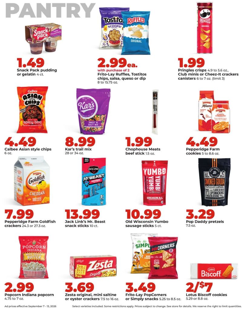 HYVEE weekly ad Sep 7 – Sep 14, 2026 – page 22