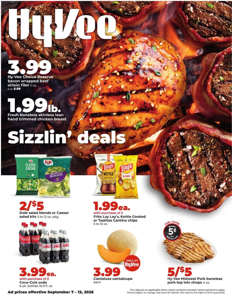 HYVEE weekly ad Sep 7 – Sep 14, 2026 – page 1