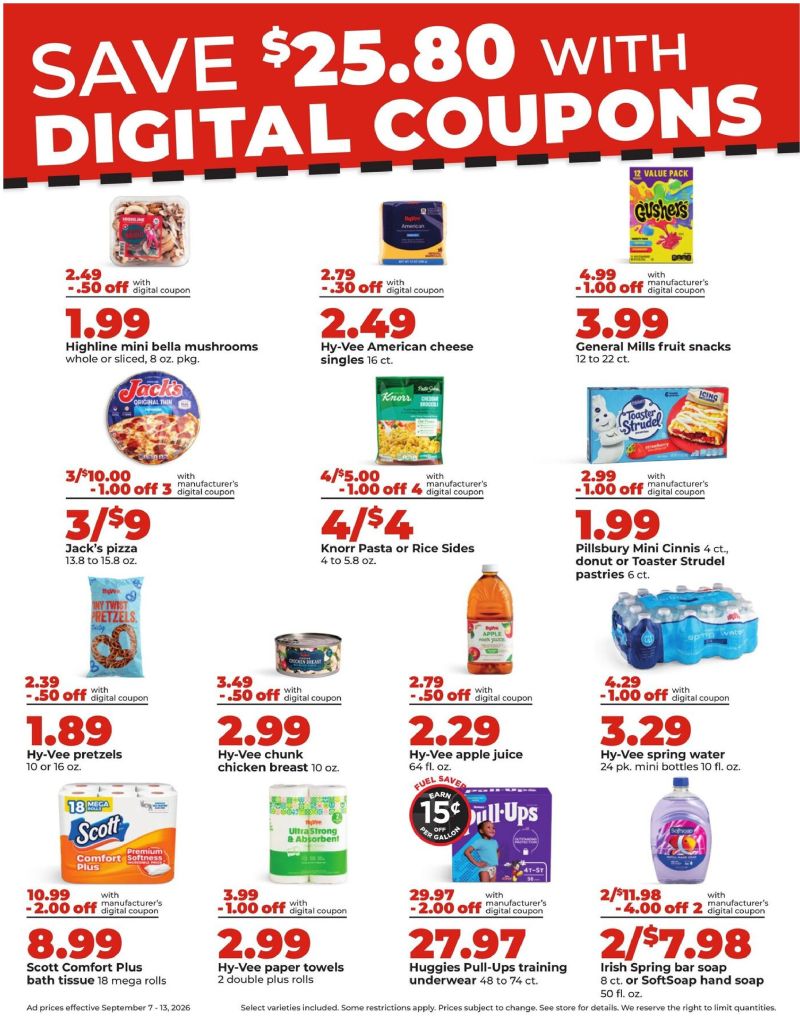 HYVEE weekly ad Sep 7 – Sep 14, 2026 – page 7