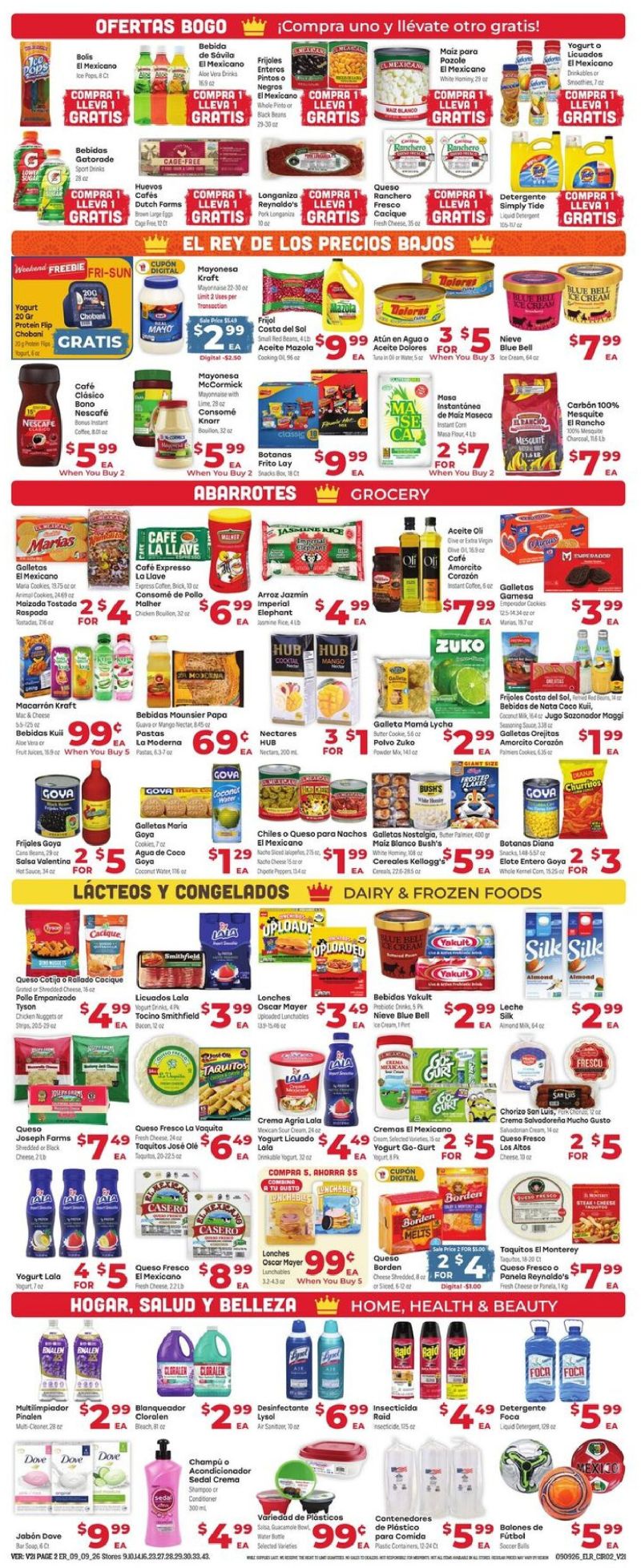 EL RANCHO weekly ad Sep 9 – Sep 16, 2026 – page 2