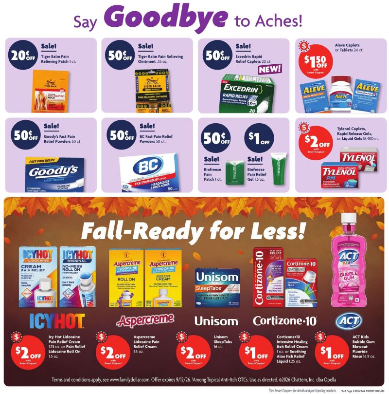 FAMILY DOLLAR weekly ad Sep 8 – Sep 13, 2026 – page 12