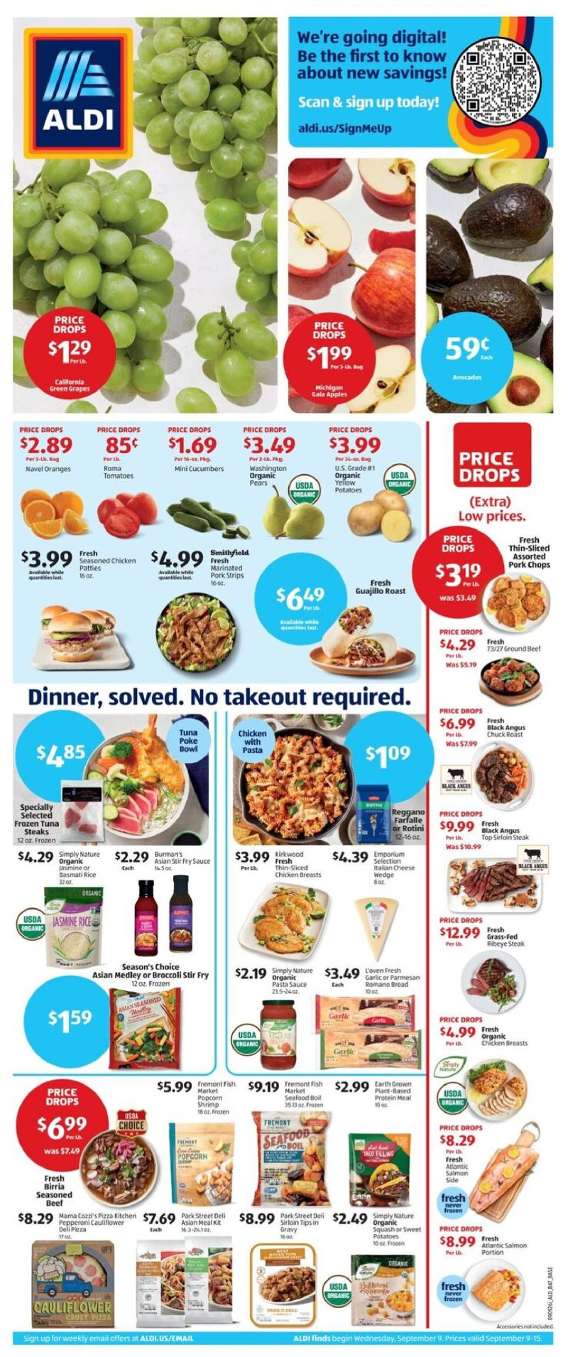 ALDI weekly ad Sep 9 – Sep 16, 2026 – page 1