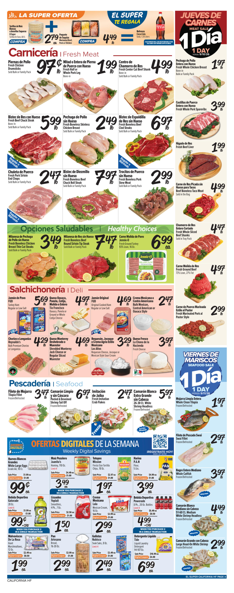 EL SUPER weekly ad Sep 9 – Sep 15, 2026 – page 3