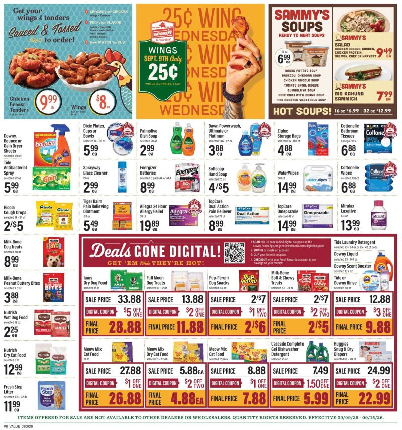 LOWES FOODS weekly ad Sep 9 – Sep 16, 2026 – page 11
