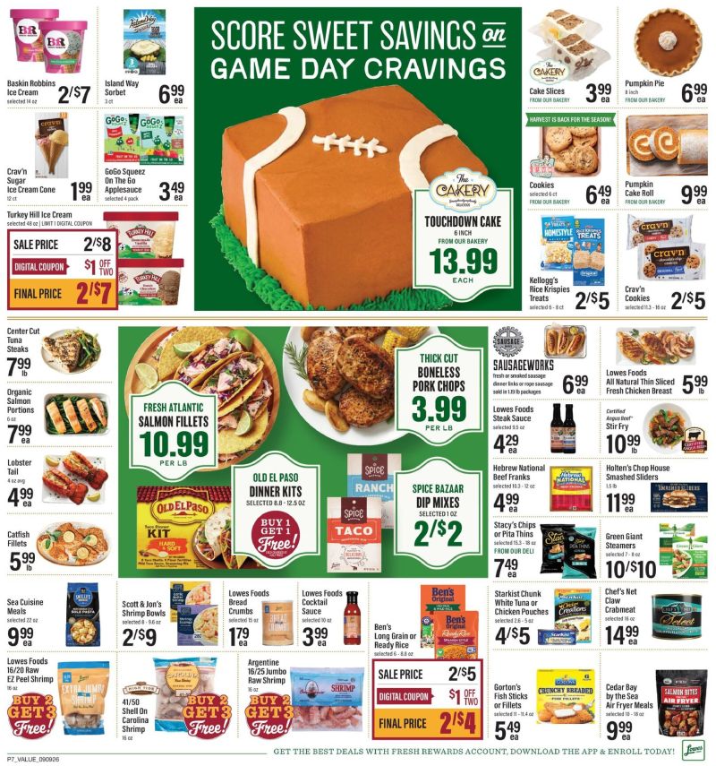 LOWES FOODS weekly ad Sep 9 – Sep 16, 2026 – page 10