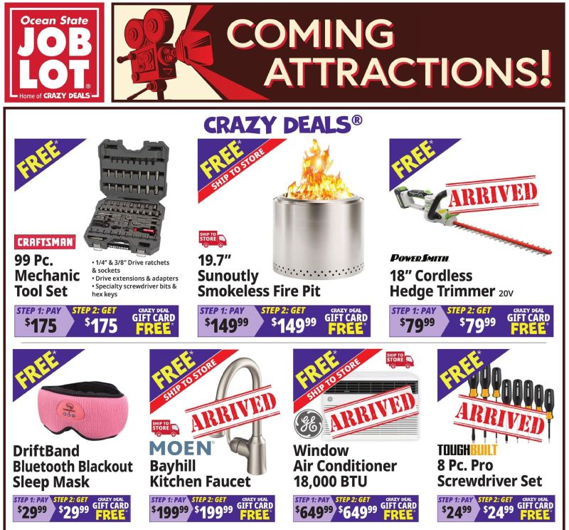 OCEAN STATE JOB LOT weekly ad Sep 10 – Sep 17, 2026 – page 1