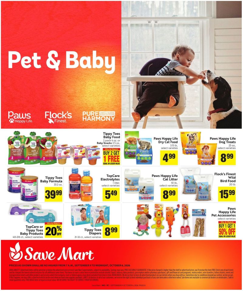SAVE MART weekly ad Sep 9 – Oct 7, 2026 – page 8