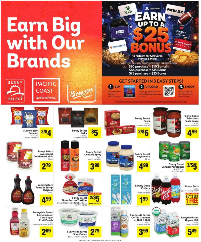 SAVE MART weekly ad Sep 9 – Oct 7, 2026 – page 4