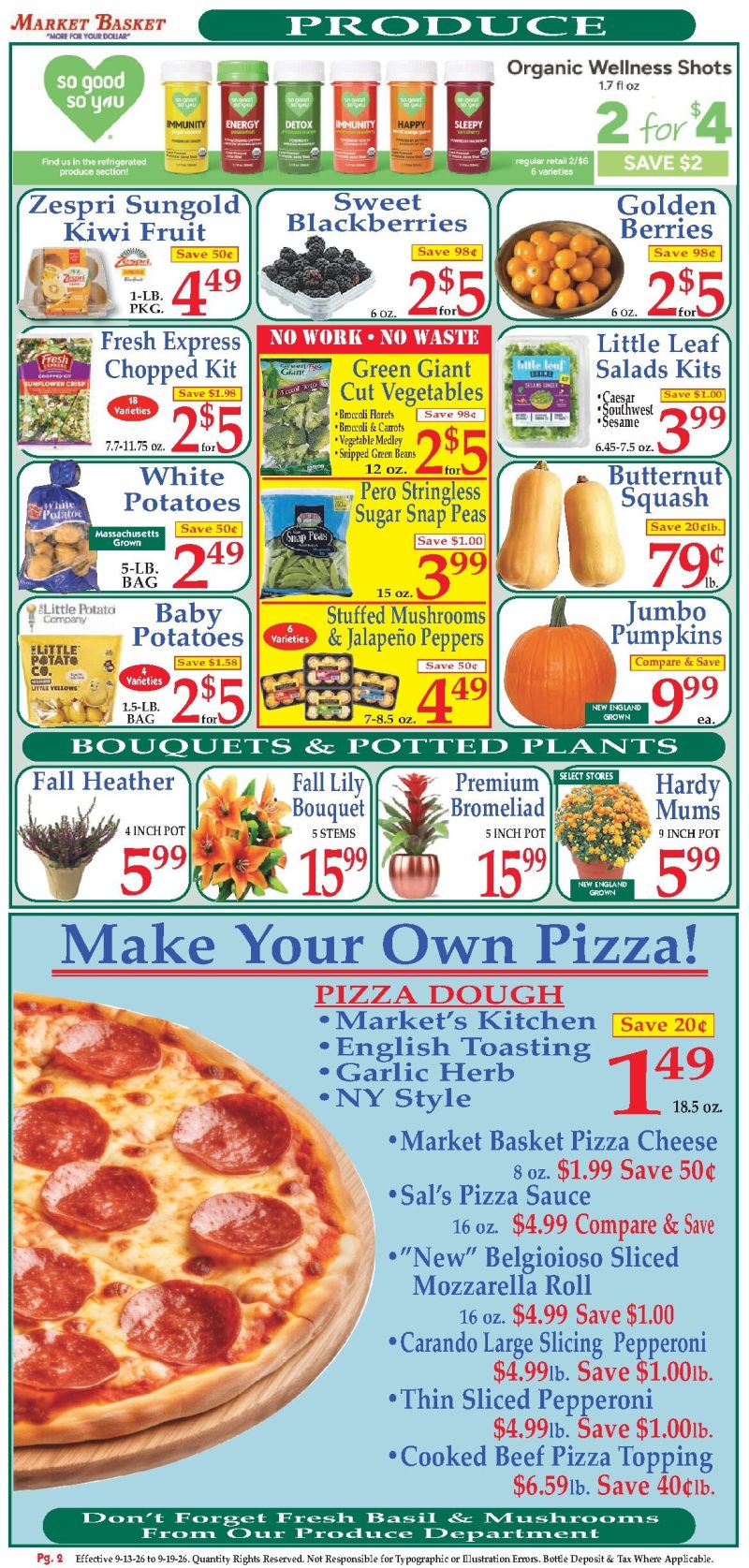 MARKET BASKET weekly ad Sep 14 – Sep 19, 2026 – page 2