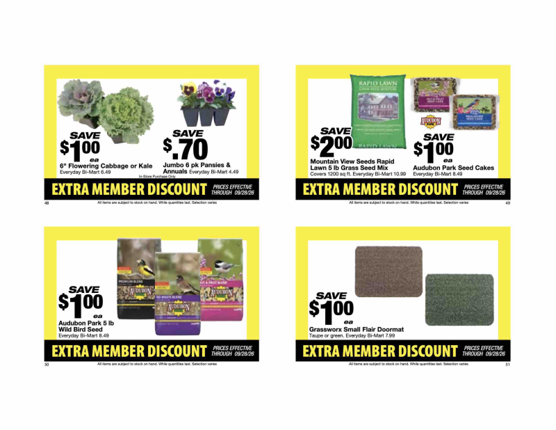 BI-MART weekly ad Sep 14 – Oct 16, 2026 – page 14