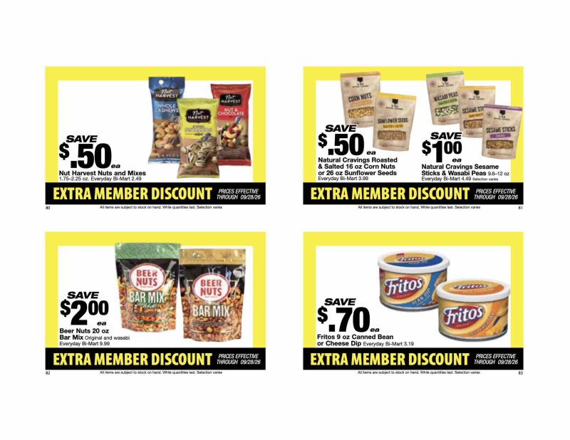 BI-MART weekly ad Sep 14 – Oct 16, 2026 – page 22