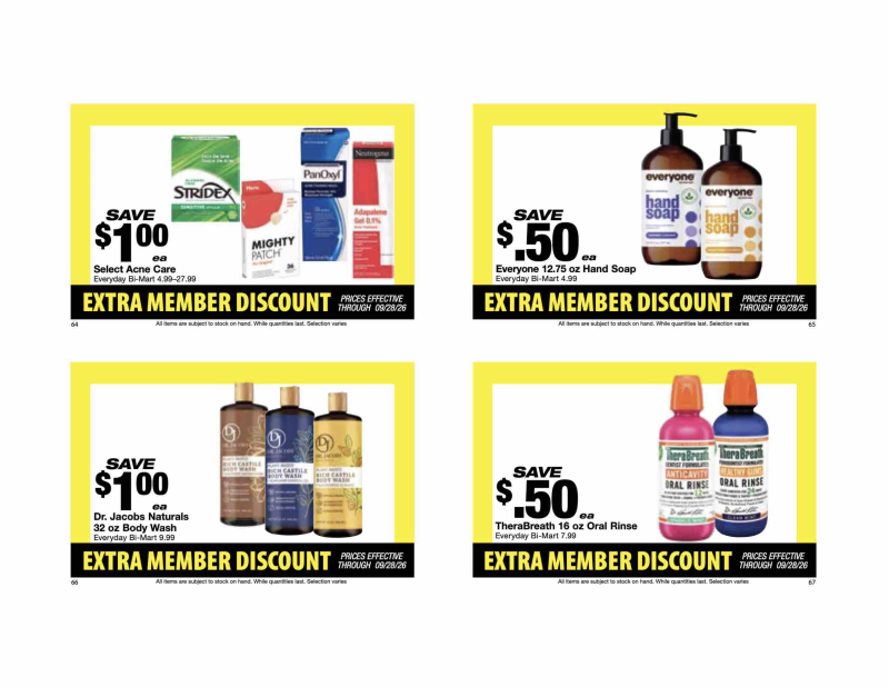 BI-MART weekly ad Sep 14 – Oct 16, 2026 – page 18