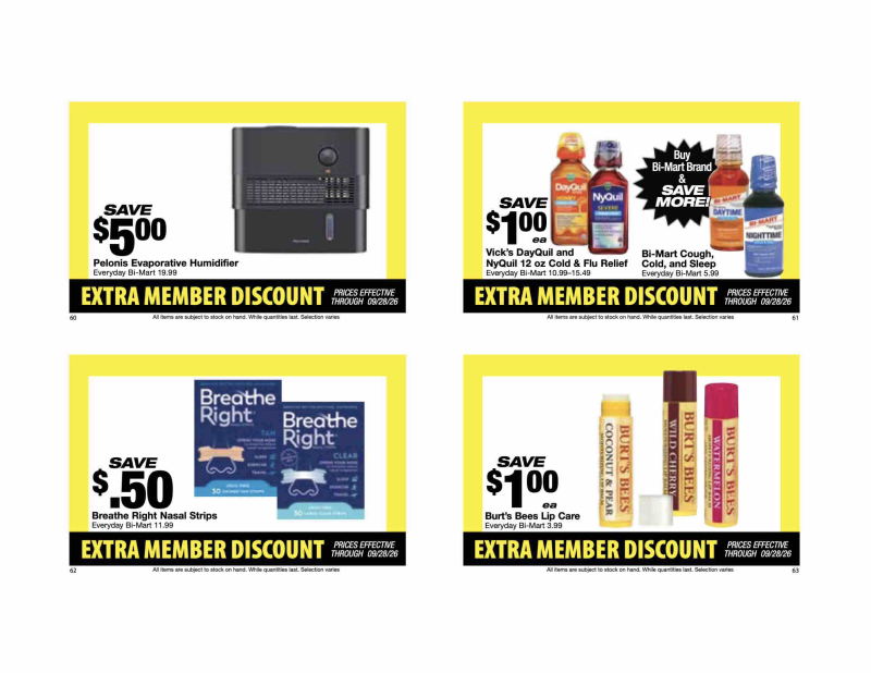 BI-MART weekly ad Sep 14 – Oct 16, 2026 – page 17