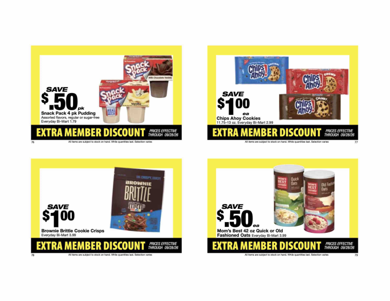 BI-MART weekly ad Sep 14 – Oct 16, 2026 – page 21