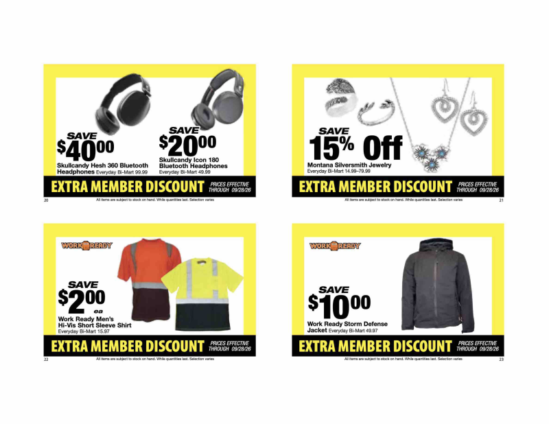 BI-MART weekly ad Sep 14 – Oct 16, 2026 – page 7