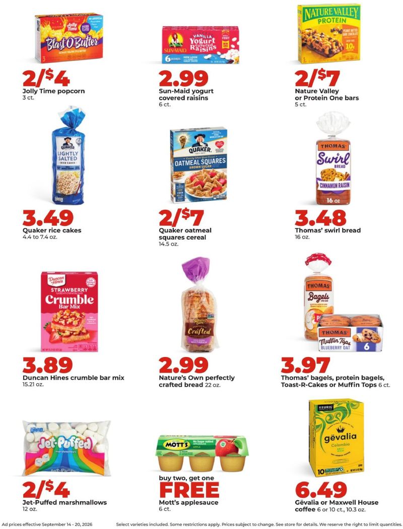 HYVEE weekly ad Sep 14 – Sep 21, 2026 – page 21