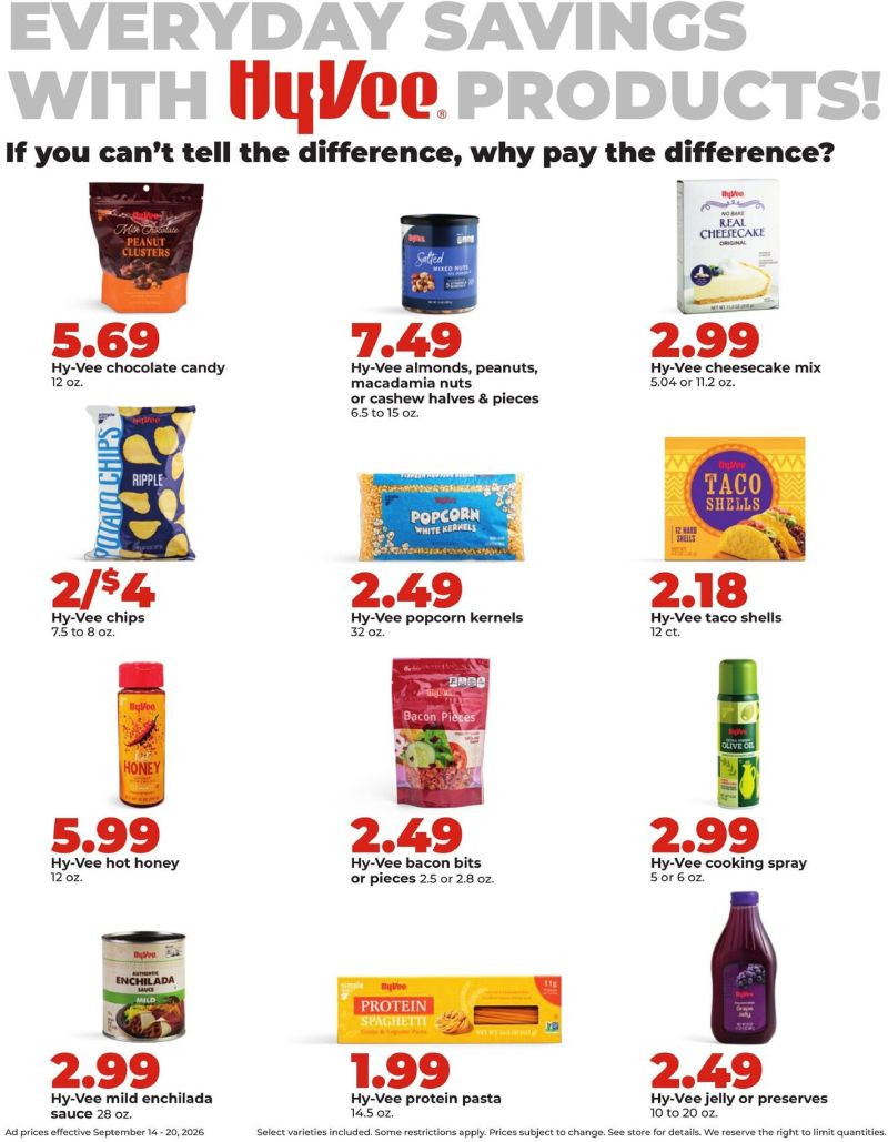 HYVEE weekly ad Sep 14 – Sep 21, 2026 – page 18