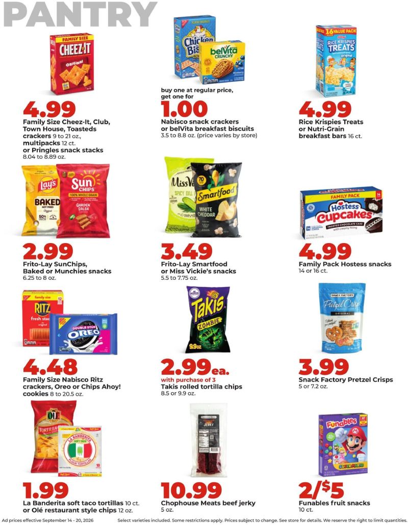 HYVEE weekly ad Sep 14 – Sep 21, 2026 – page 20