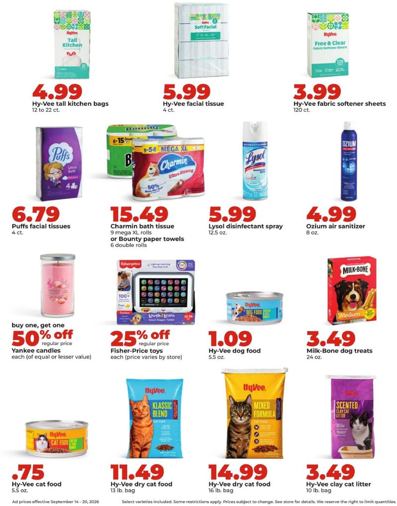 HYVEE weekly ad Sep 14 – Sep 21, 2026 – page 39