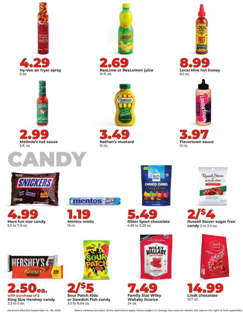 HYVEE weekly ad Sep 14 – Sep 21, 2026 – page 24