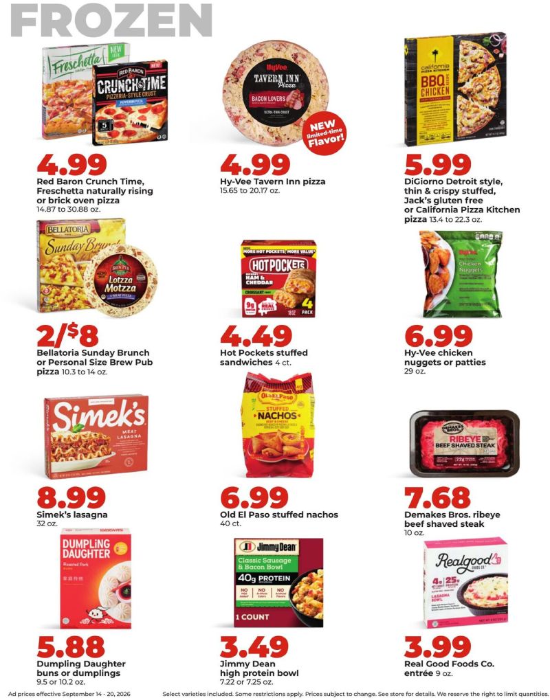 HYVEE weekly ad Sep 14 – Sep 21, 2026 – page 31
