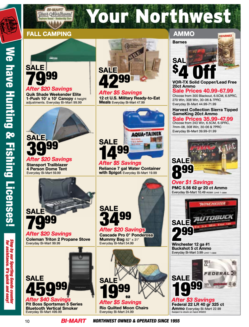 BI-MART weekly ad Sep 15 – Oct 17, 2026 – page 10