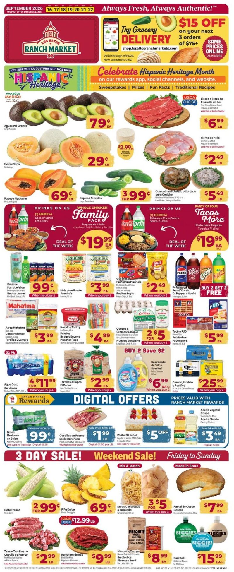 CARDENAS weekly ad Sep 16 – Sep 23, 2026 – page 1