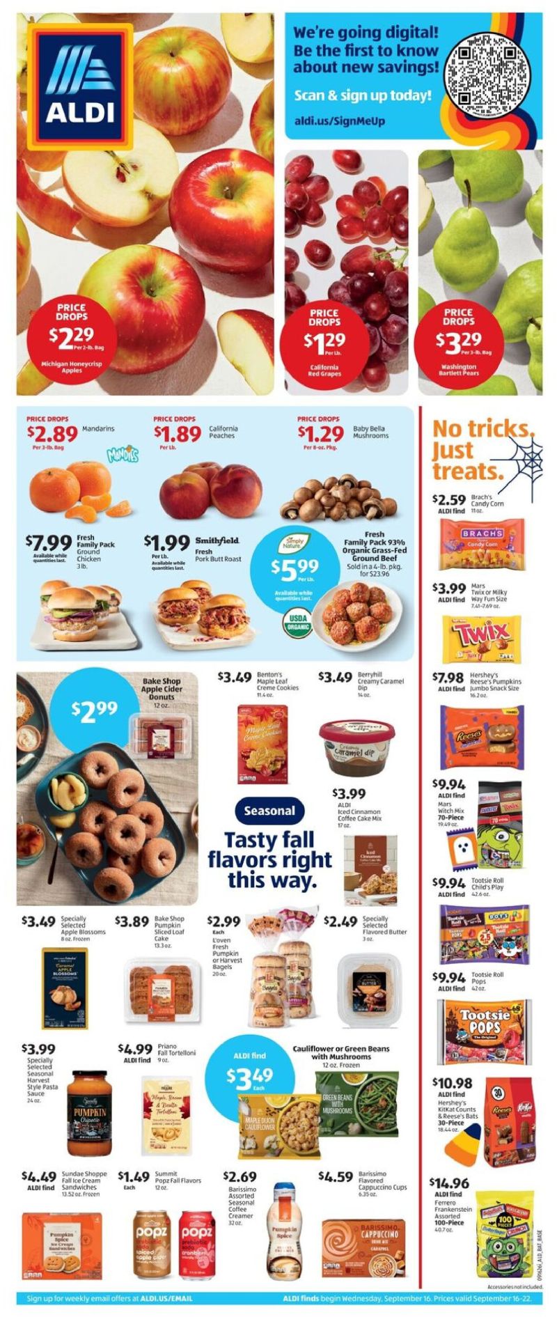 ALDI weekly ad Sep 16 – Sep 23, 2026 – page 1