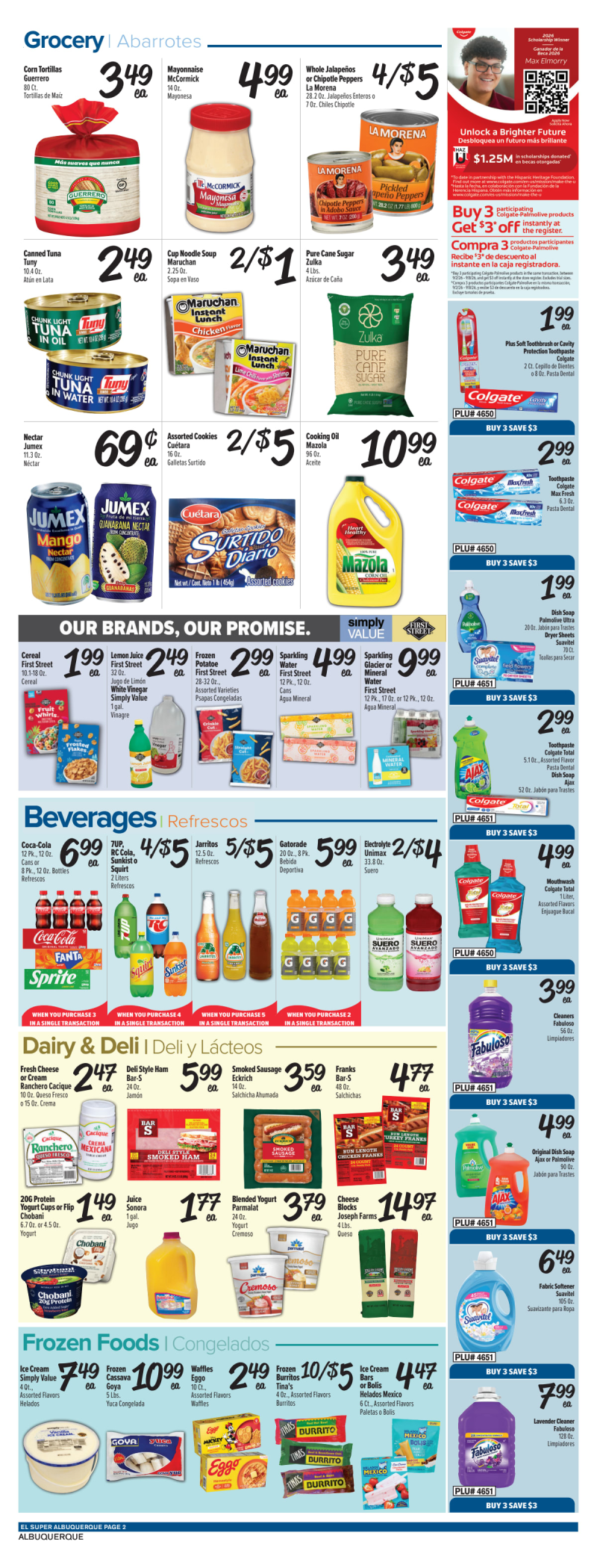 EL SUPER weekly ad Sep 16 – Sep 22, 2026 – page 2