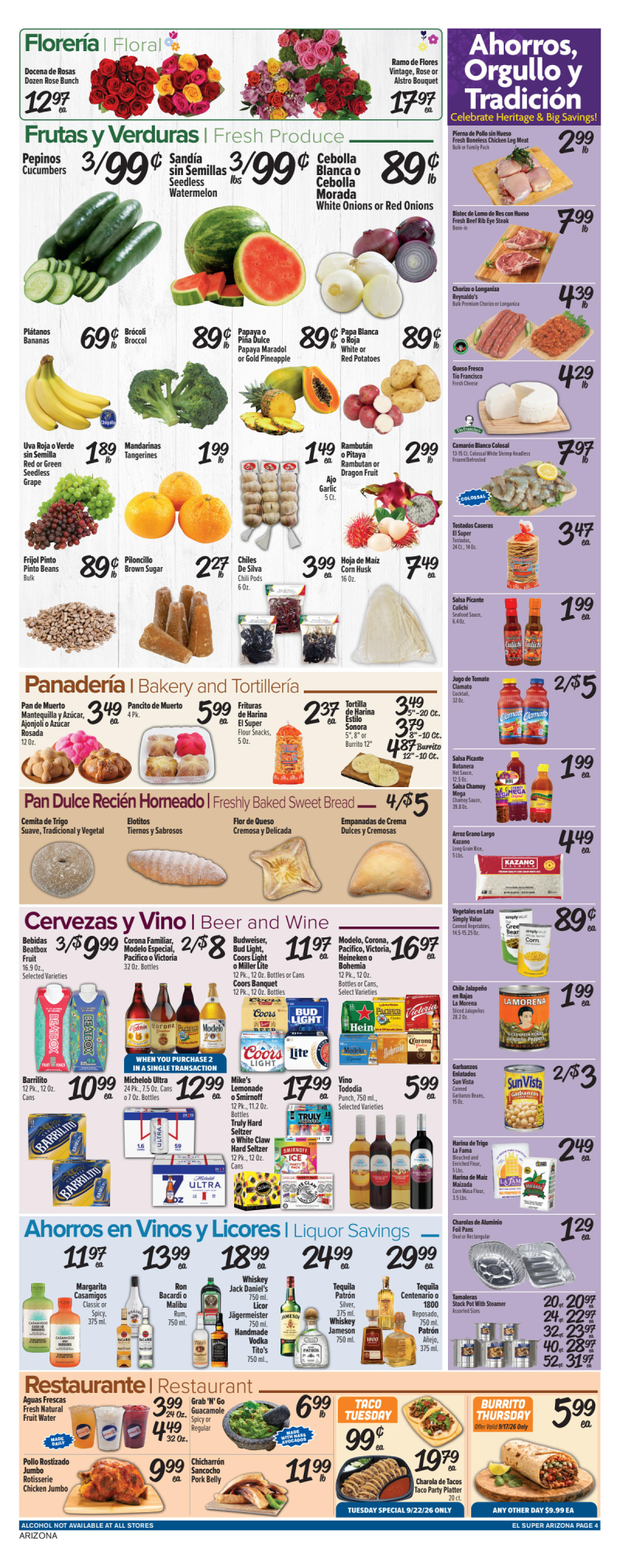 EL SUPER weekly ad Sep 16 – Sep 22, 2026 – page 4