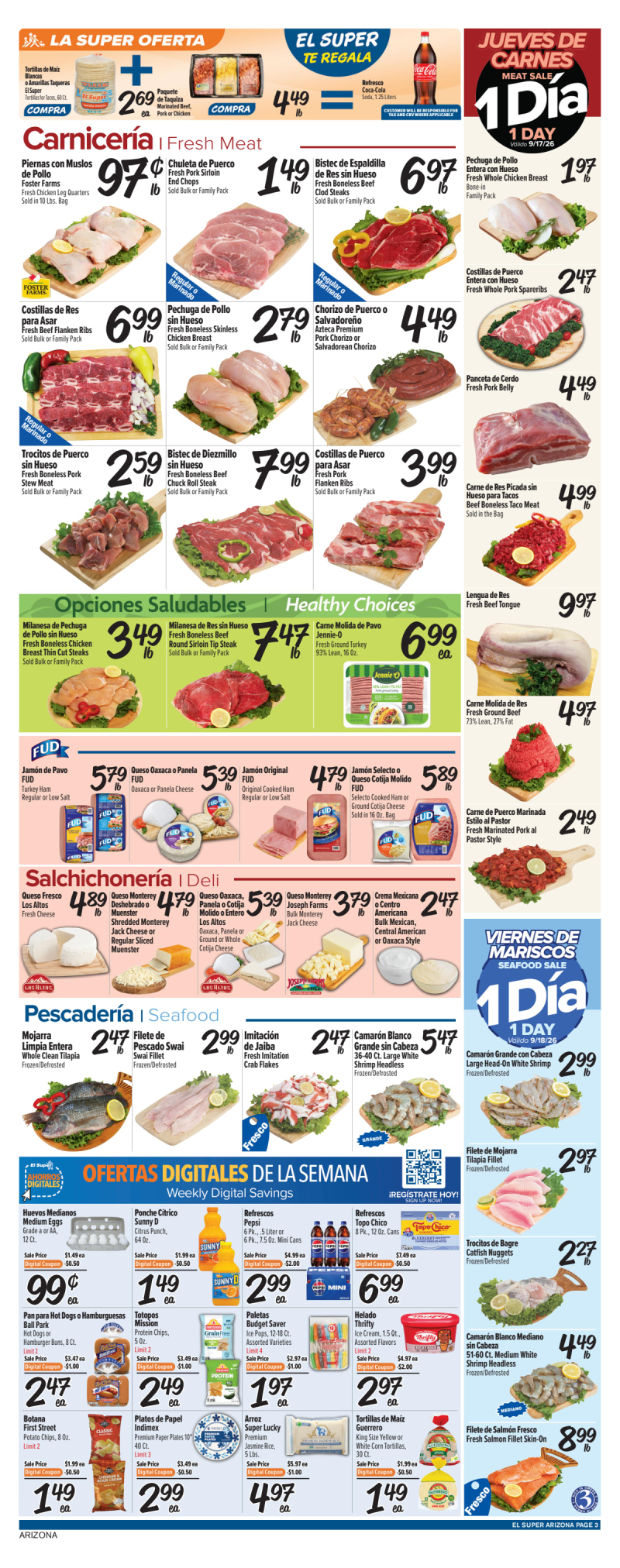 EL SUPER weekly ad Sep 16 – Sep 22, 2026 – page 3