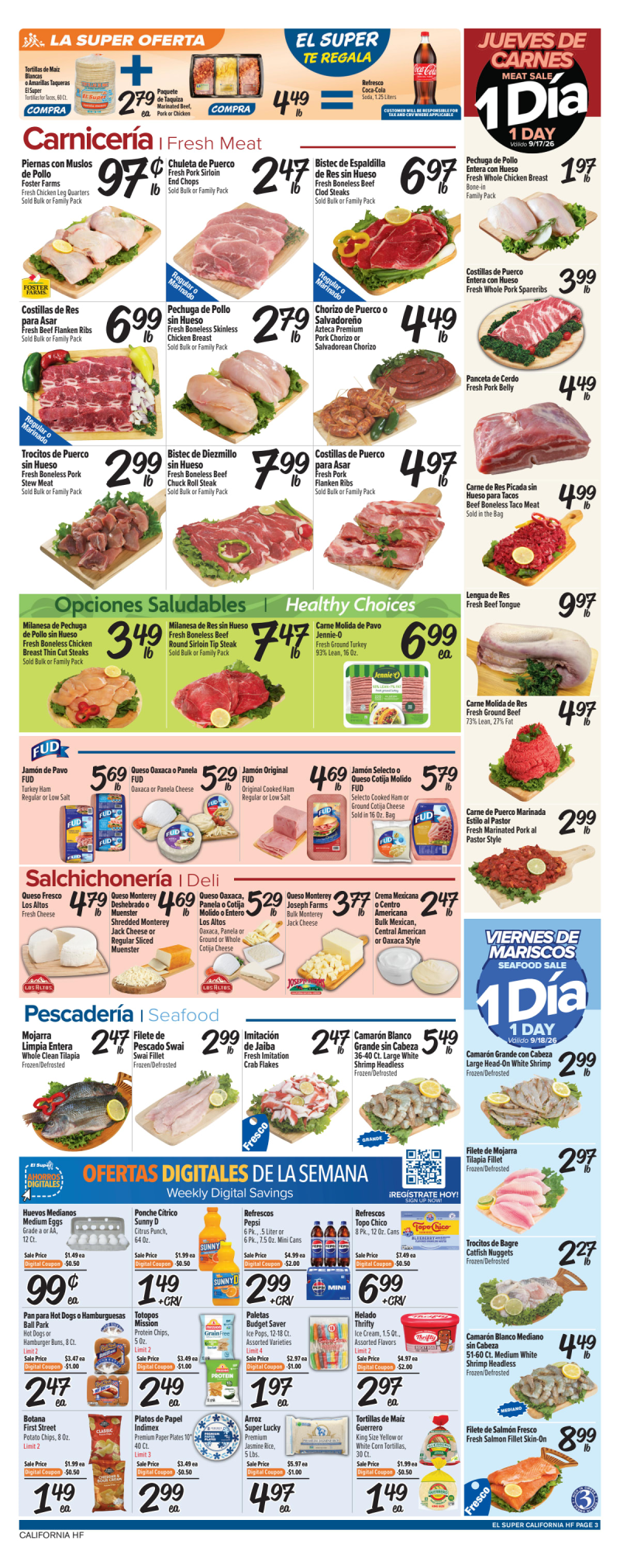 EL SUPER weekly ad Sep 16 – Sep 22, 2026 – page 3