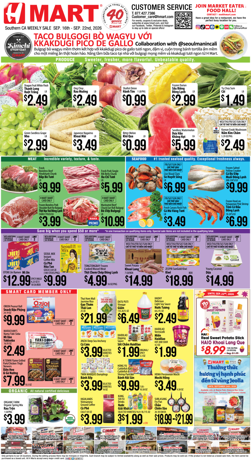 Weekly Ad Southern California Vietnamese