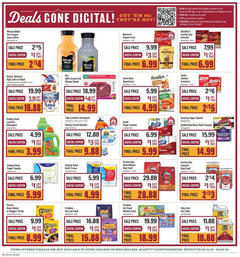 LOWES FOODS weekly ad Sep 16 – Sep 23, 2026 – page 13