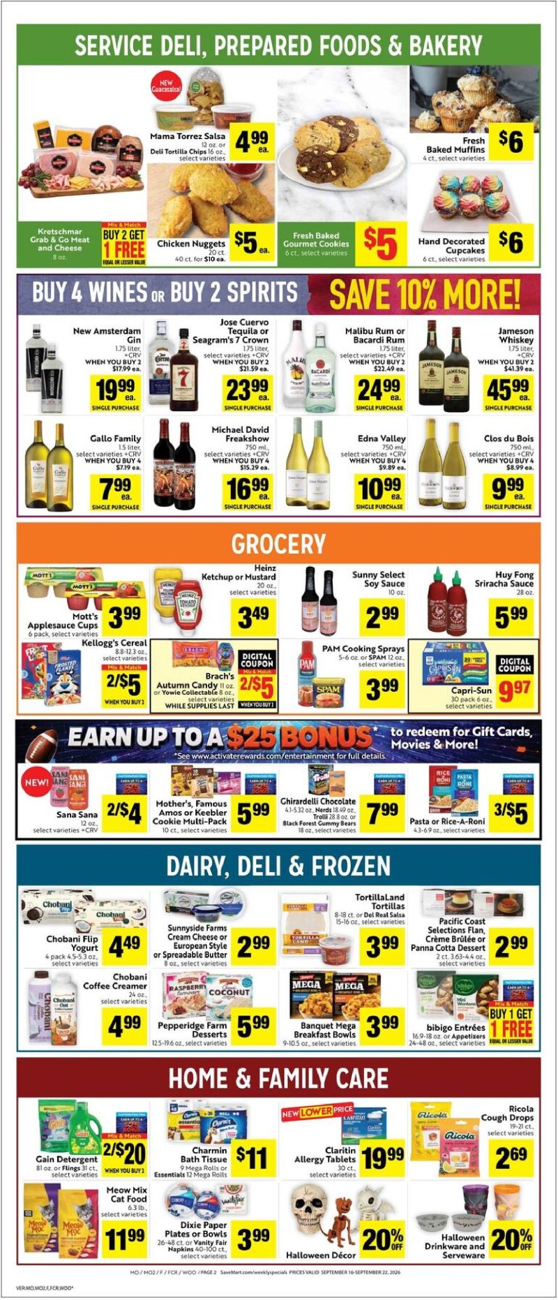 SAVE MART weekly ad Sep 16 – Sep 23, 2026 – page 2