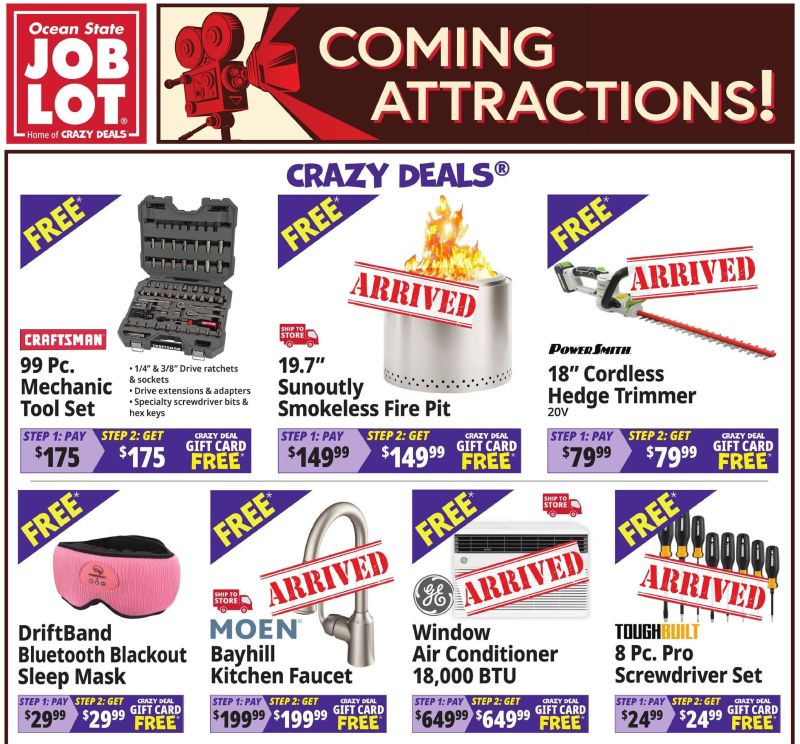 OCEAN STATE JOB LOT weekly ad Sep 17 – Sep 24, 2026 – page 1