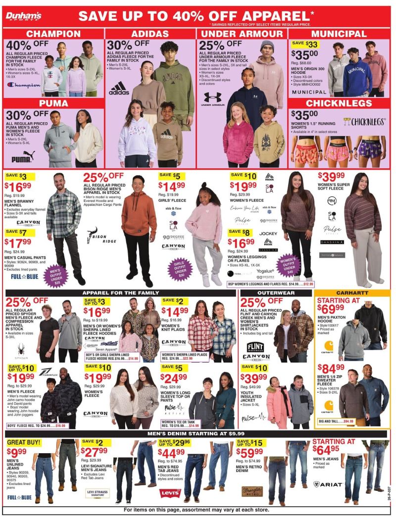 DUNHAM'S SPORTS weekly ad Sep 19 – Sep 25, 2026 – page 13
