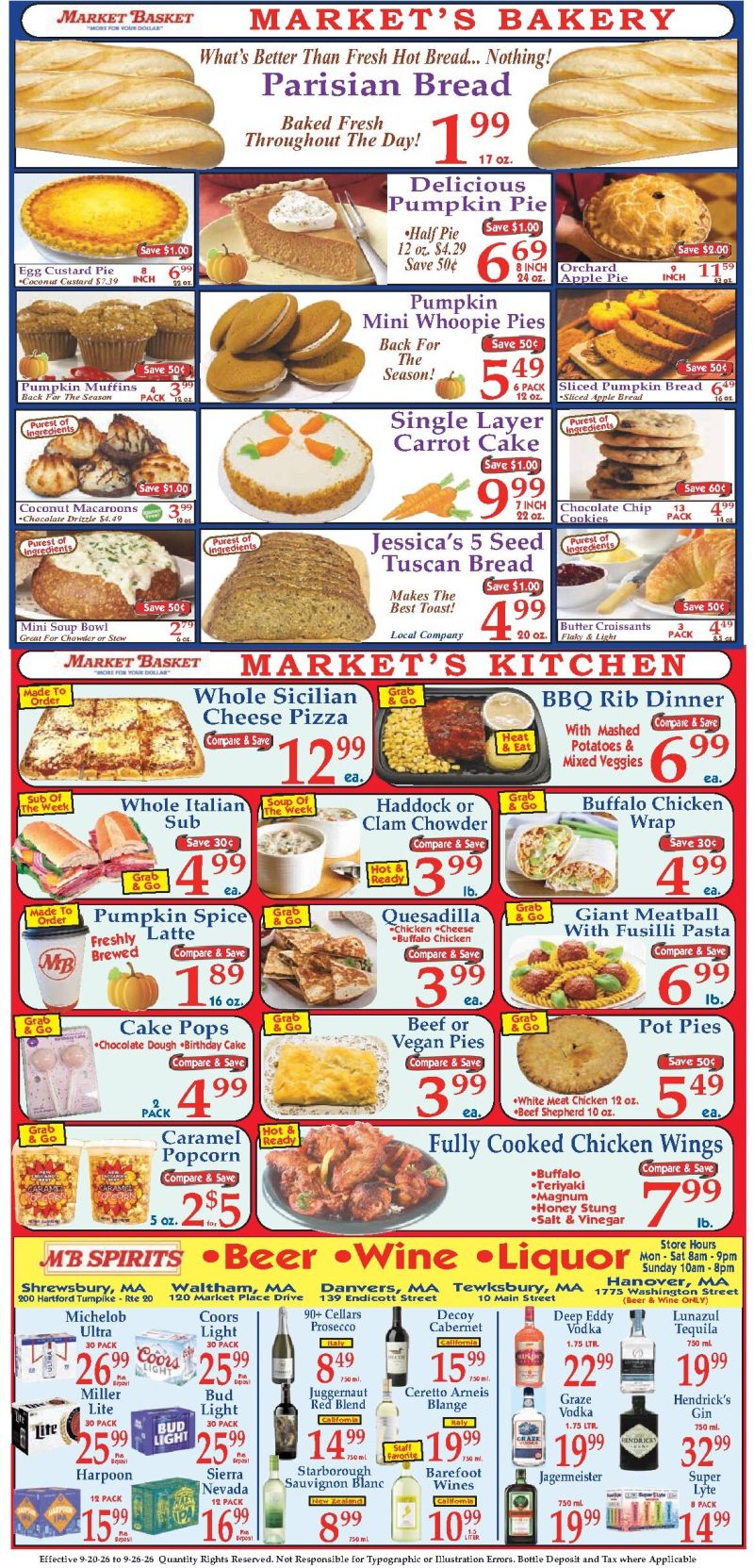 MARKET BASKET weekly ad Sep 21 – Sep 26, 2026 – page 8