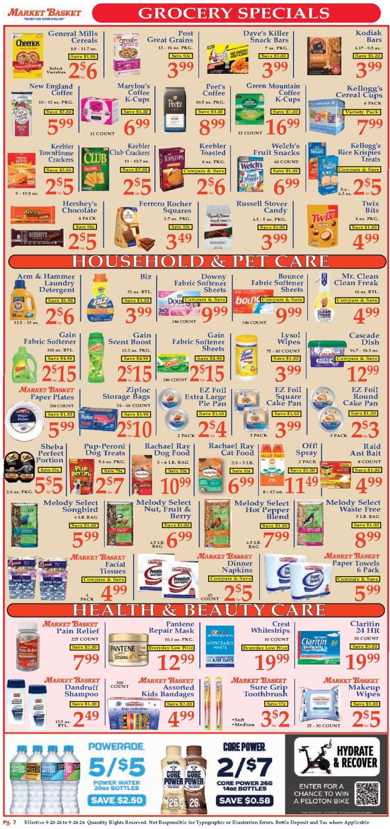MARKET BASKET weekly ad Sep 21 – Sep 26, 2026 – page 7