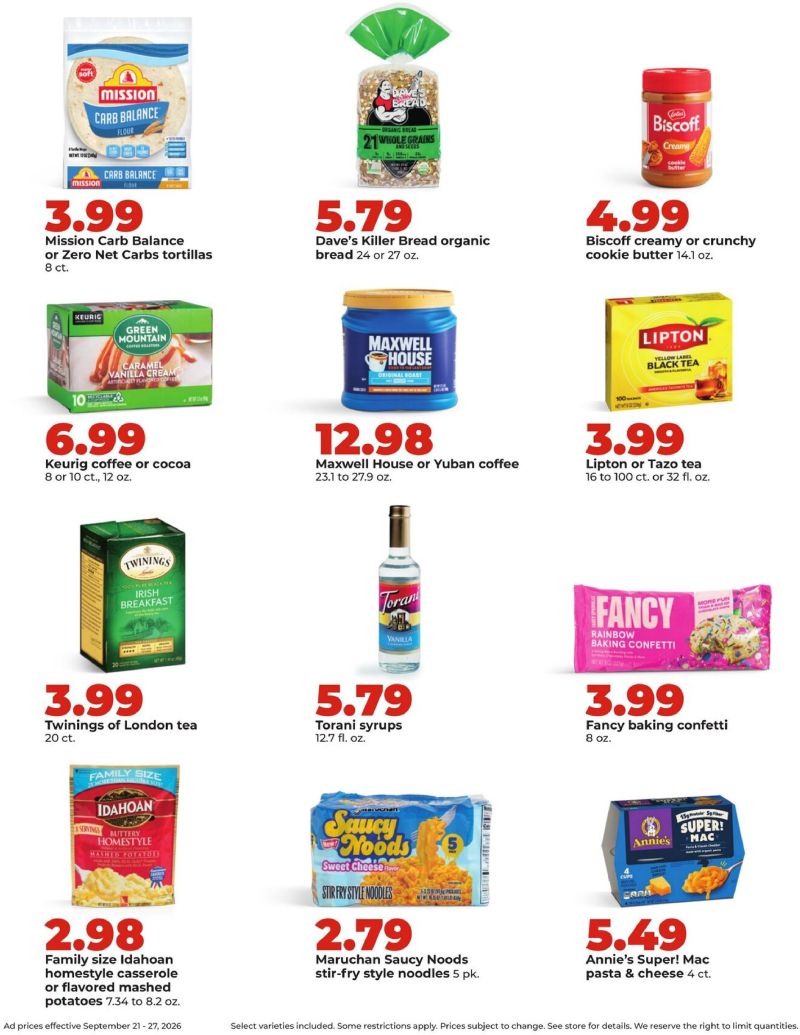 HYVEE weekly ad Sep 21 – Sep 28, 2026 – page 21