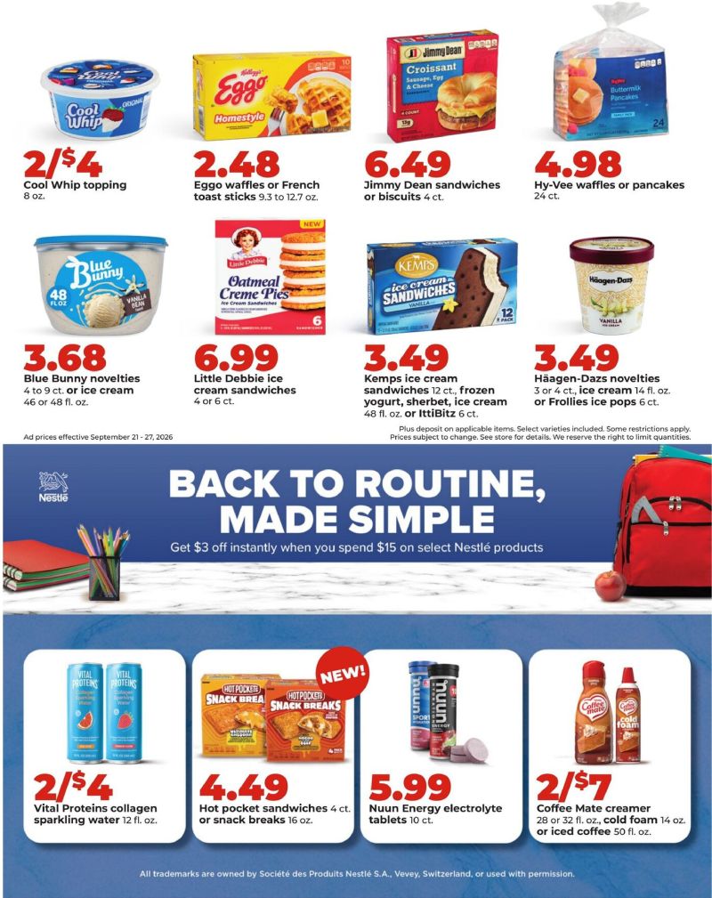 HYVEE weekly ad Sep 21 – Sep 28, 2026 – page 30