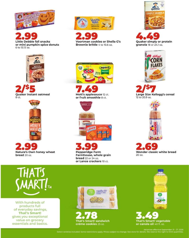 HYVEE weekly ad Sep 21 – Sep 28, 2026 – page 20