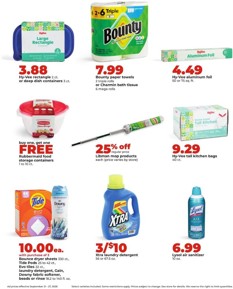 HYVEE weekly ad Sep 21 – Sep 28, 2026 – page 36
