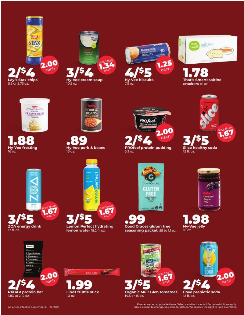 HYVEE weekly ad Sep 21 – Sep 28, 2026 – page 4