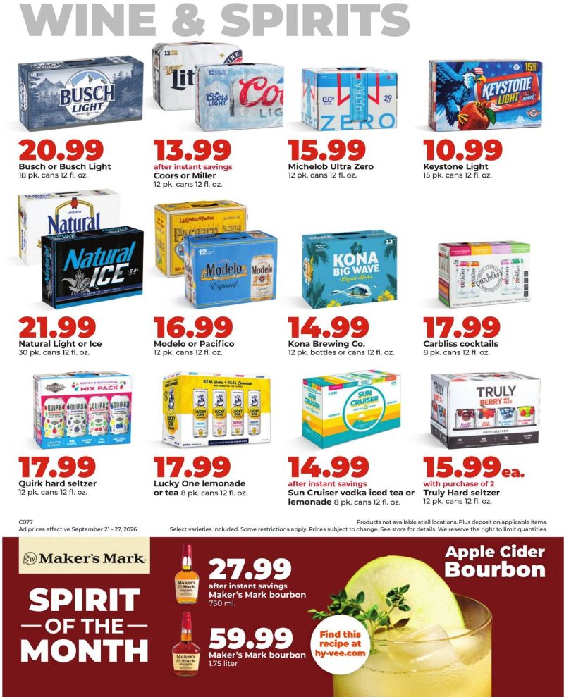 HYVEE weekly ad Sep 21 – Sep 28, 2026 – page 42