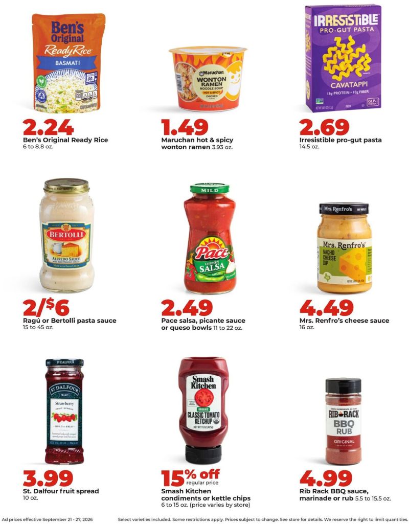 HYVEE weekly ad Sep 21 – Sep 28, 2026 – page 22