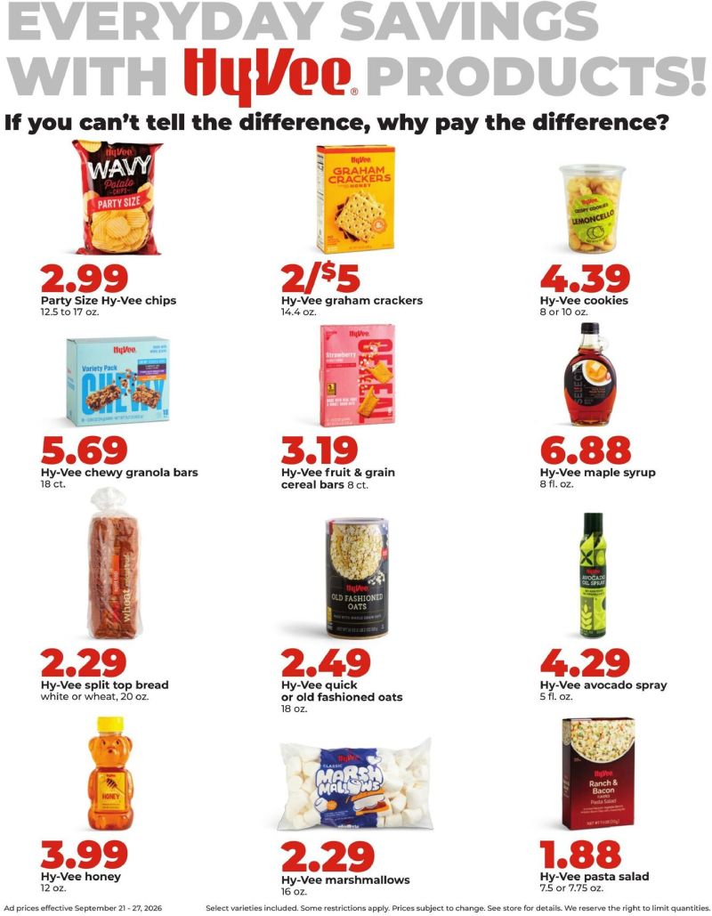 HYVEE weekly ad Sep 21 – Sep 28, 2026 – page 17