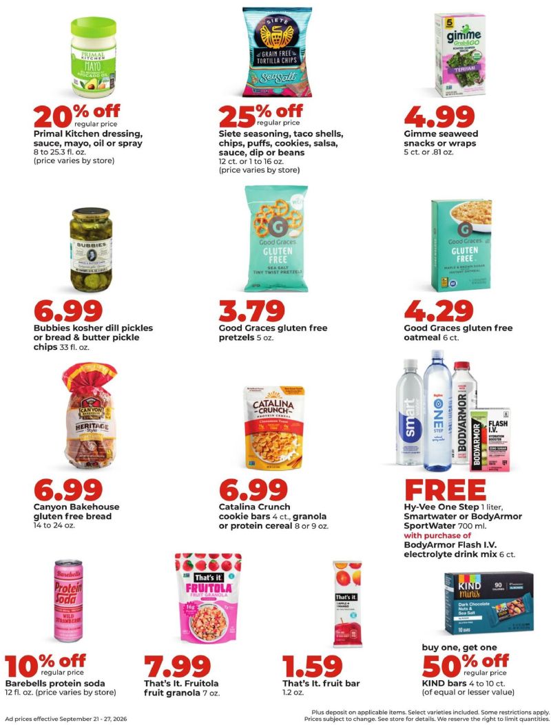 HYVEE weekly ad Sep 21 – Sep 28, 2026 – page 33