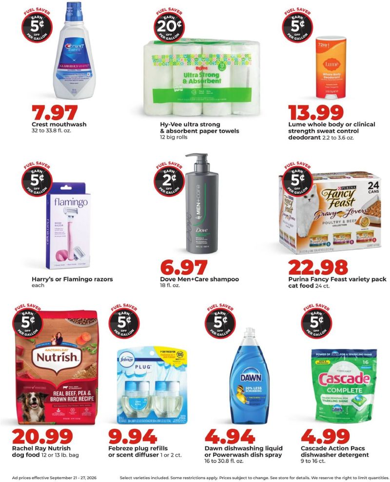 HYVEE weekly ad Sep 21 – Sep 28, 2026 – page 9