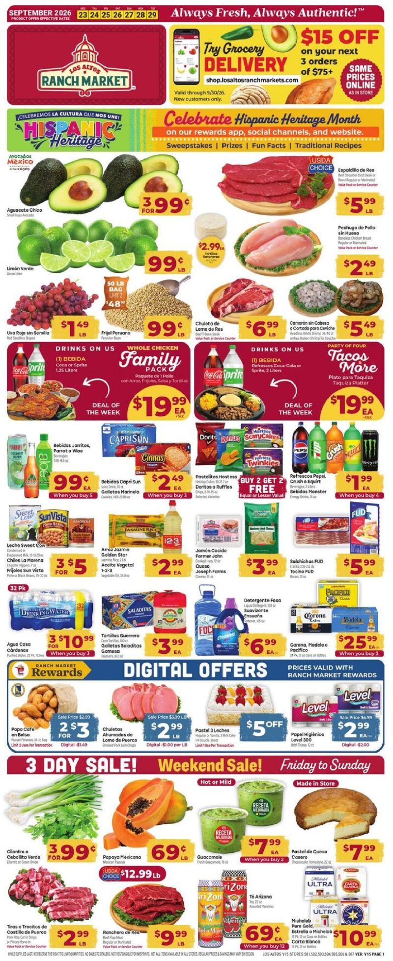 CARDENAS weekly ad Sep 23 – Sep 30, 2026 – page 1